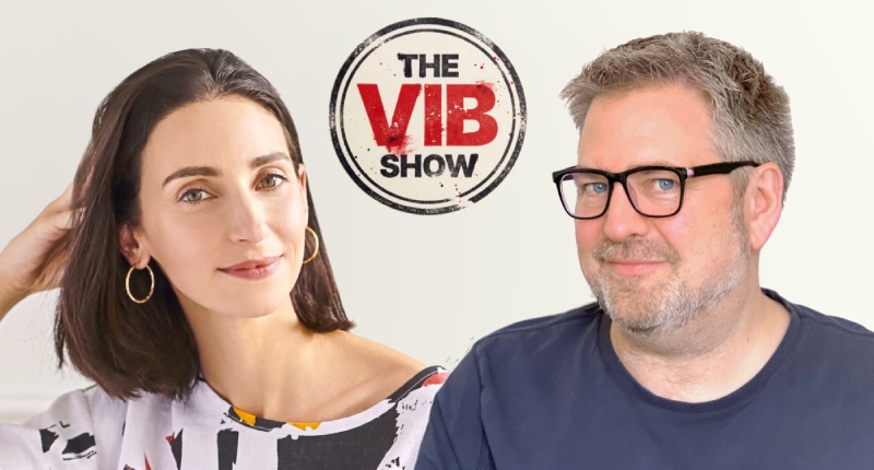 Carl Partridge and Emily Bendell — VIB podcast hosts